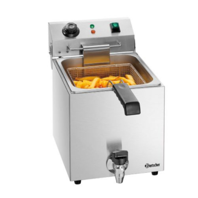  Φριτέζα ηλεκτρική 9 lt ηλεκτρική με βρυσάκι απορρόης